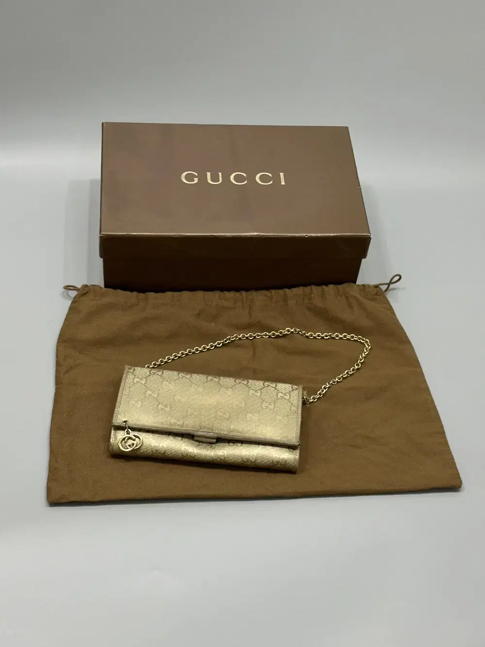 구찌 GUCCI WOC 골드